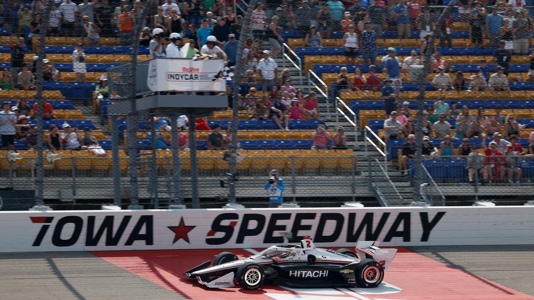 Josef Newgarden, Team Penske at Iowa